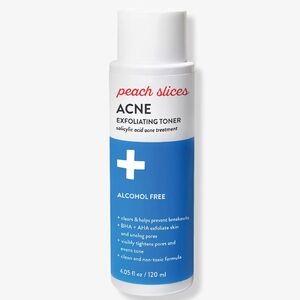 Peach Slices Acne Exfoliating Toner 4.0oz